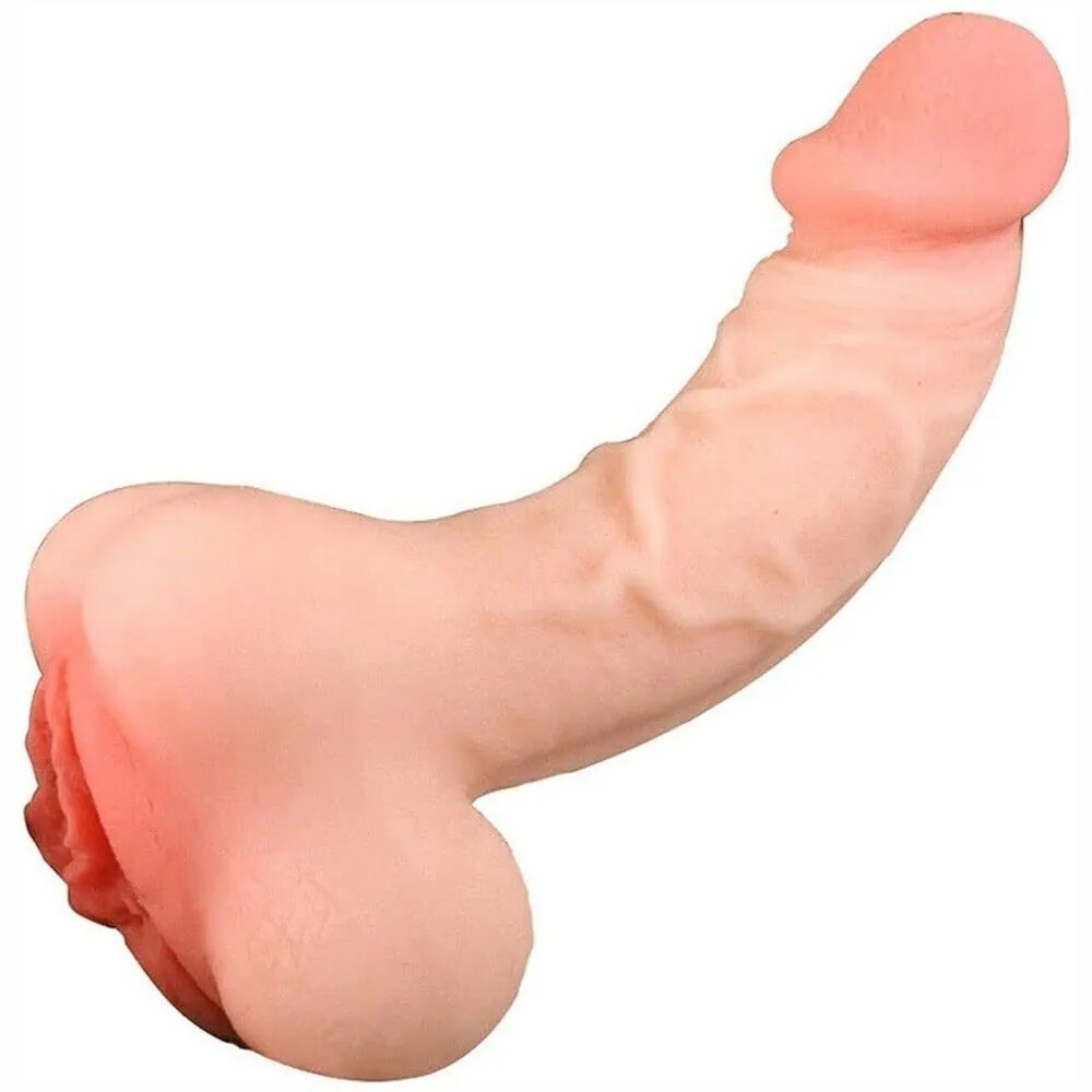 ID: SK421 Realistic penis sleeve with pussy