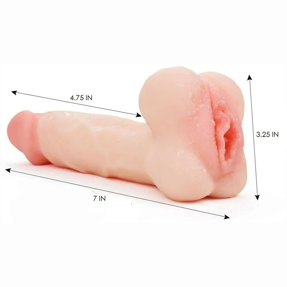 ID: SK421 Realistic penis sleeve with pussy - Image 2