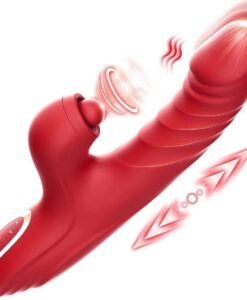 ID: SK605 Pulsating/ Thrusting (10 modes), 10 modes Vibrating, rechargeable ,High quality rabbit vibe