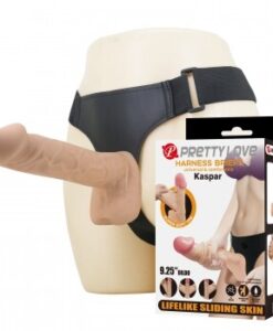 ID: SK451 Huge Strap on Dildo with sliding skin (9.25 inches)