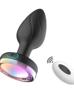 ID: SK235 Vibrating Anal Plug with remote control - 10 frequency vibration!