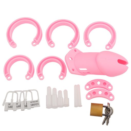 ID: SK288 Chastity kit - pink colour  