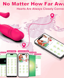 ID: SK080 Lovers Connect Vibe ( Long distance relationship connection dildo)