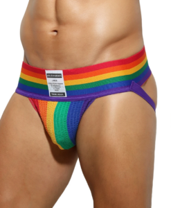 ID: SK803 Rainbow Jockstrap