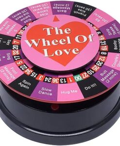 ID: SK308 Wheel of Love Sex Game, Electric Turntable for Sexy Parties, Fun Roulette Wheel for couples!