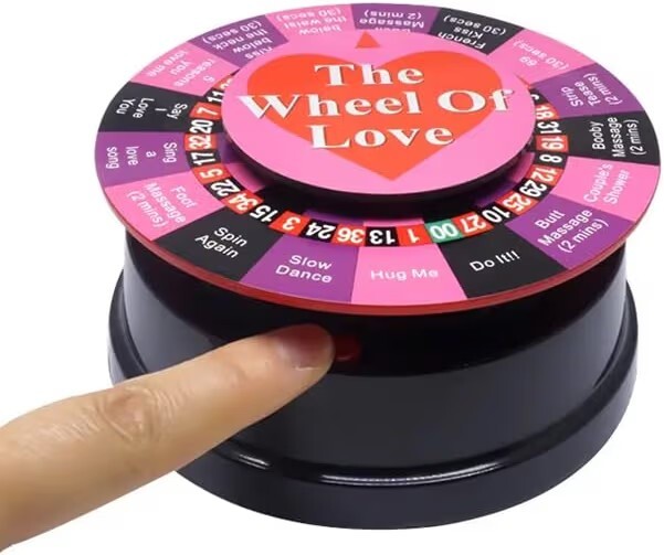 ID: SK308 Wheel of Love Sex Game, Electric Turntable for Sexy Parties, Fun Roulette Wheel for couples! - Image 4