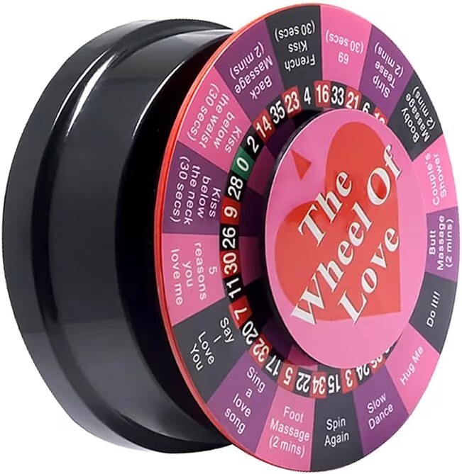 ID: SK308 Wheel of Love Sex Game, Electric Turntable for Sexy Parties, Fun Roulette Wheel for couples! - Image 5